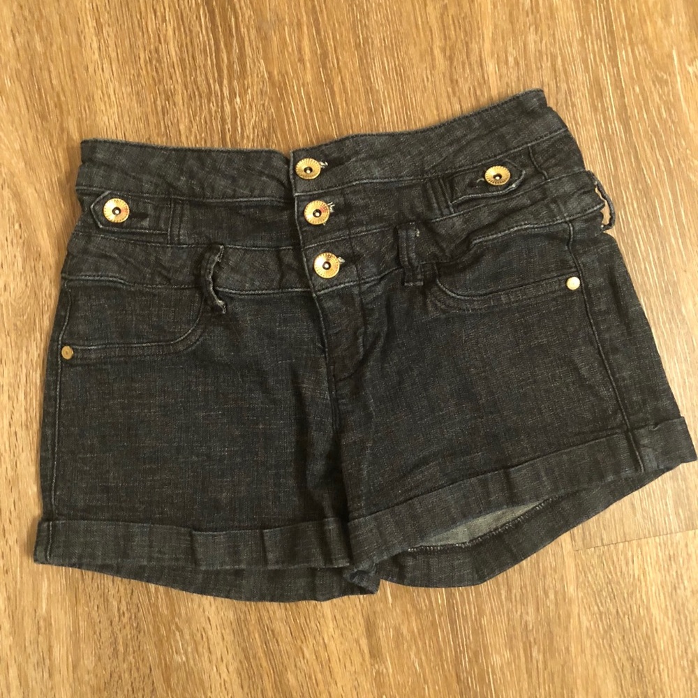 High Waisted Jean Shorts